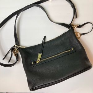 Michael Kors Black Pebble Leather Bag